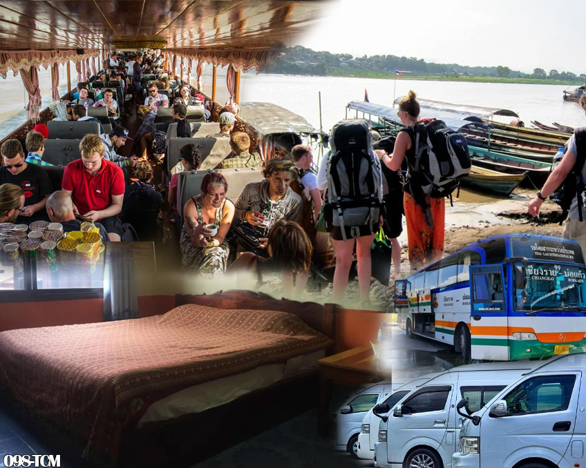 From Chiang Rai :Slow Boat to Luang Prabang 3 Days, 2 Nights